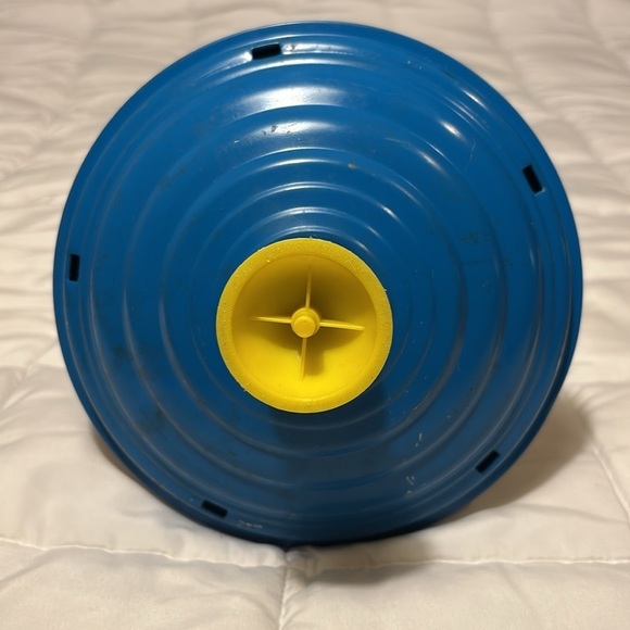 Vintage Large Toy Train Spinning Tin Peg-Top Karl Rohrseitz Zirndorf Germany - Picture 8 of 9